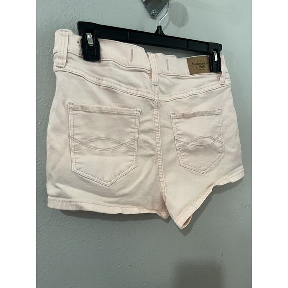 Abercrombie And Fitch Shorts Women 6 Pink Stretchy - Picture 7 of 9
